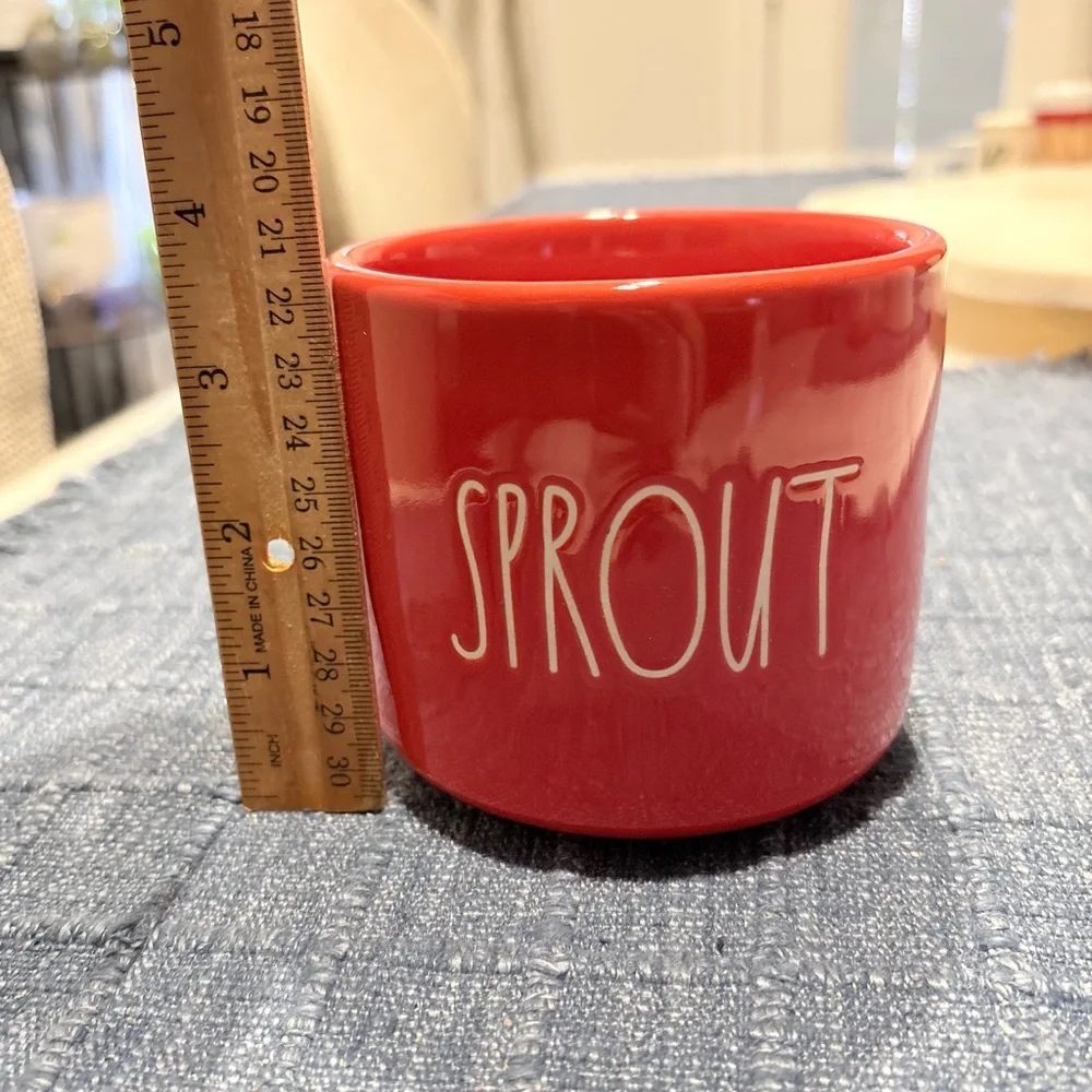 Rae Dunn ‘Sprout’ Ceramic Planter - Picture 2 of 4